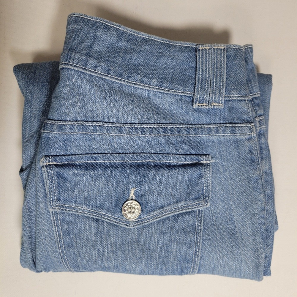 NEW NYDJ Med Rise Bootcut Jeans Size 6 Light Wash Curvy‎ Tall 30x34 Stretch - Picture 10 of 10